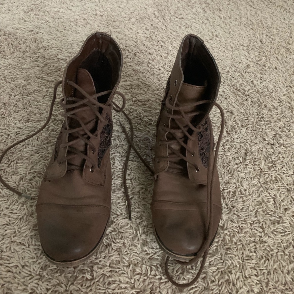Brown boots